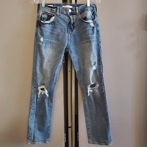 👖 PacSun Slim Taper Distressed Jean